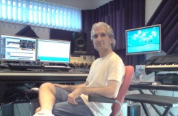 Chris in his Studio