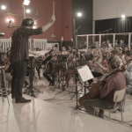 The Bulgarian Concert Orchestra during the Revealing Destiny session.