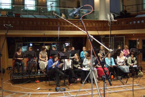 The Bach Choir prepare