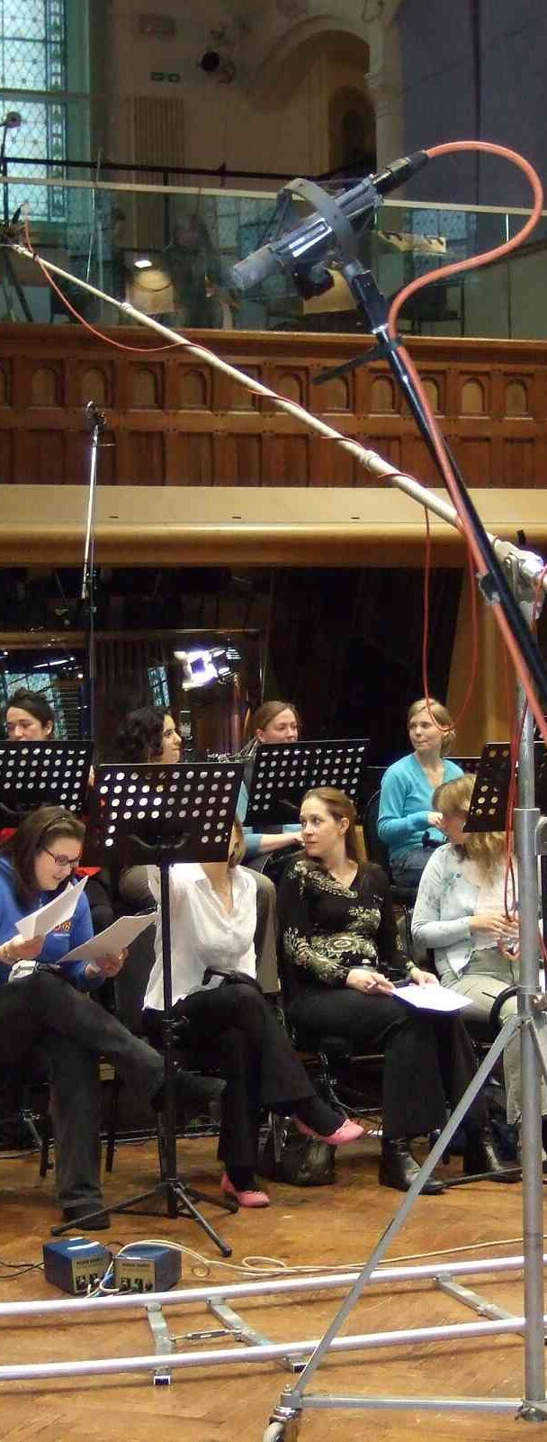 The Bach Choir prepare