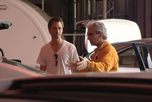 Chris & Chesney during testing
