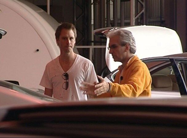 Chris & Chesney during testing