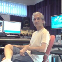 Chris in his Studio